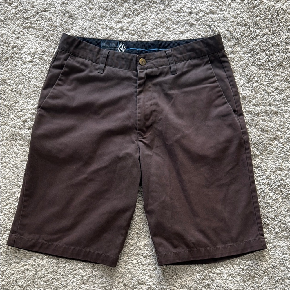 Volcom Men's Brown Shorts 32